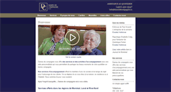 Desktop Screenshot of damesdecompagnie.ca
